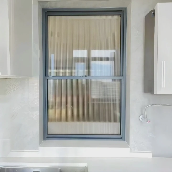 Rustproof Aluminum Vertical Sliding Window