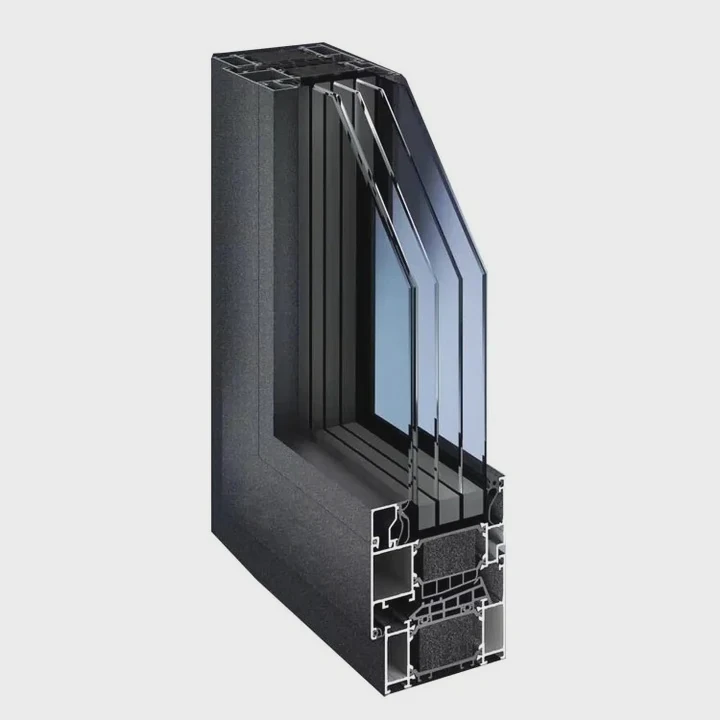 German Standard Tilt Turn Passive Window