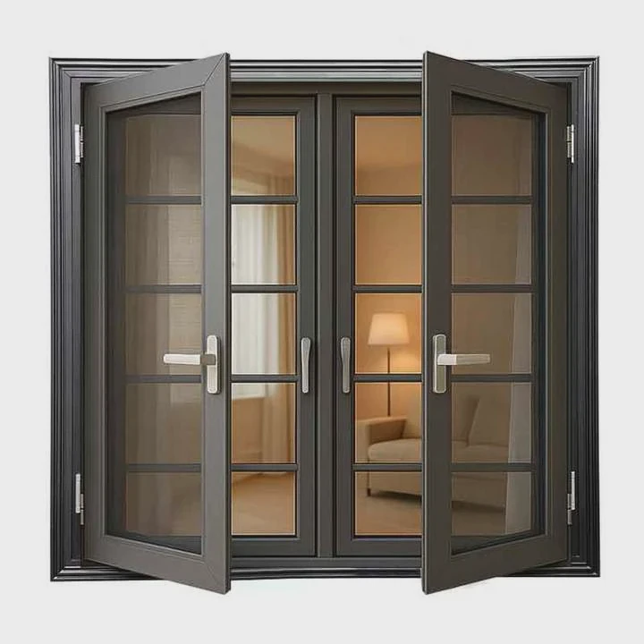Weatherproof Aluminum Casement Window