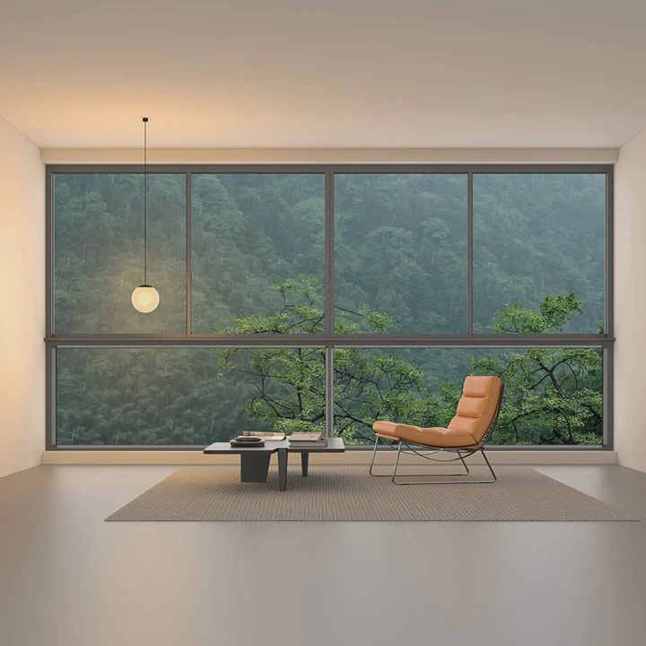Windproof Aluminum Sliding Window