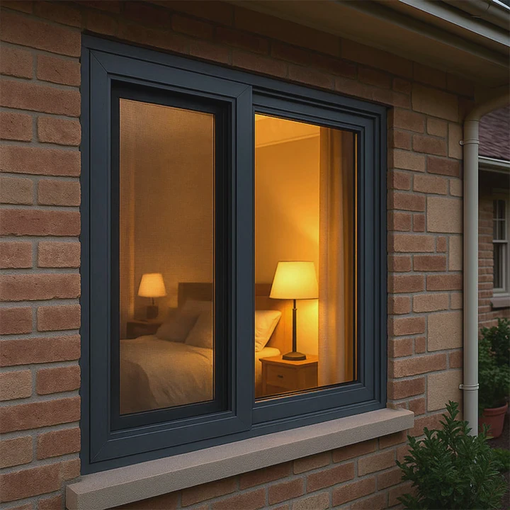 Security Grill Aluminum Window