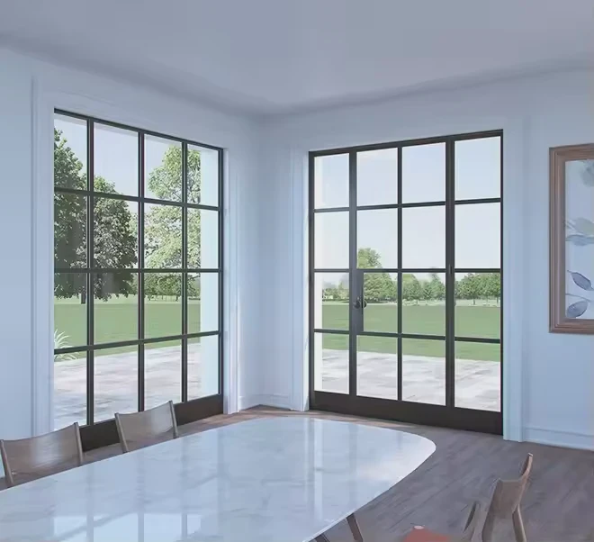 Custom Steel Windows And Doors With Grilles